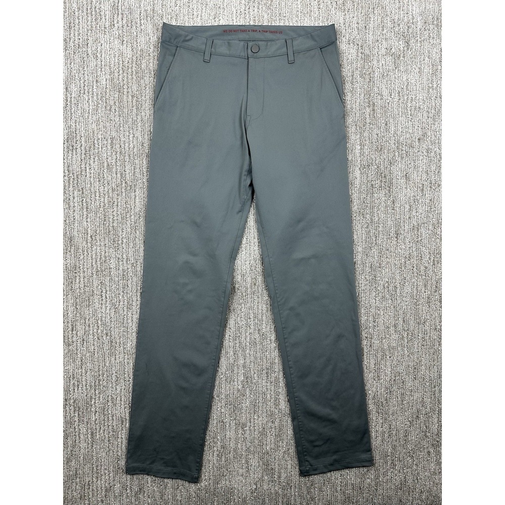 Rhone Commuter Pants Mens 32x33 Light Gray Stretch Performance Golf